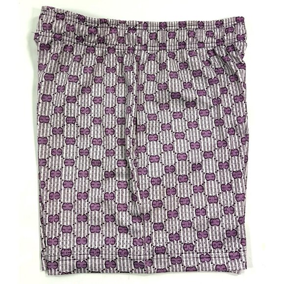 Eric Emanuel Mens Shorts EE Logo Sz Small Purple Mesh Basketball Streetwear USA - Picture 3 of 13